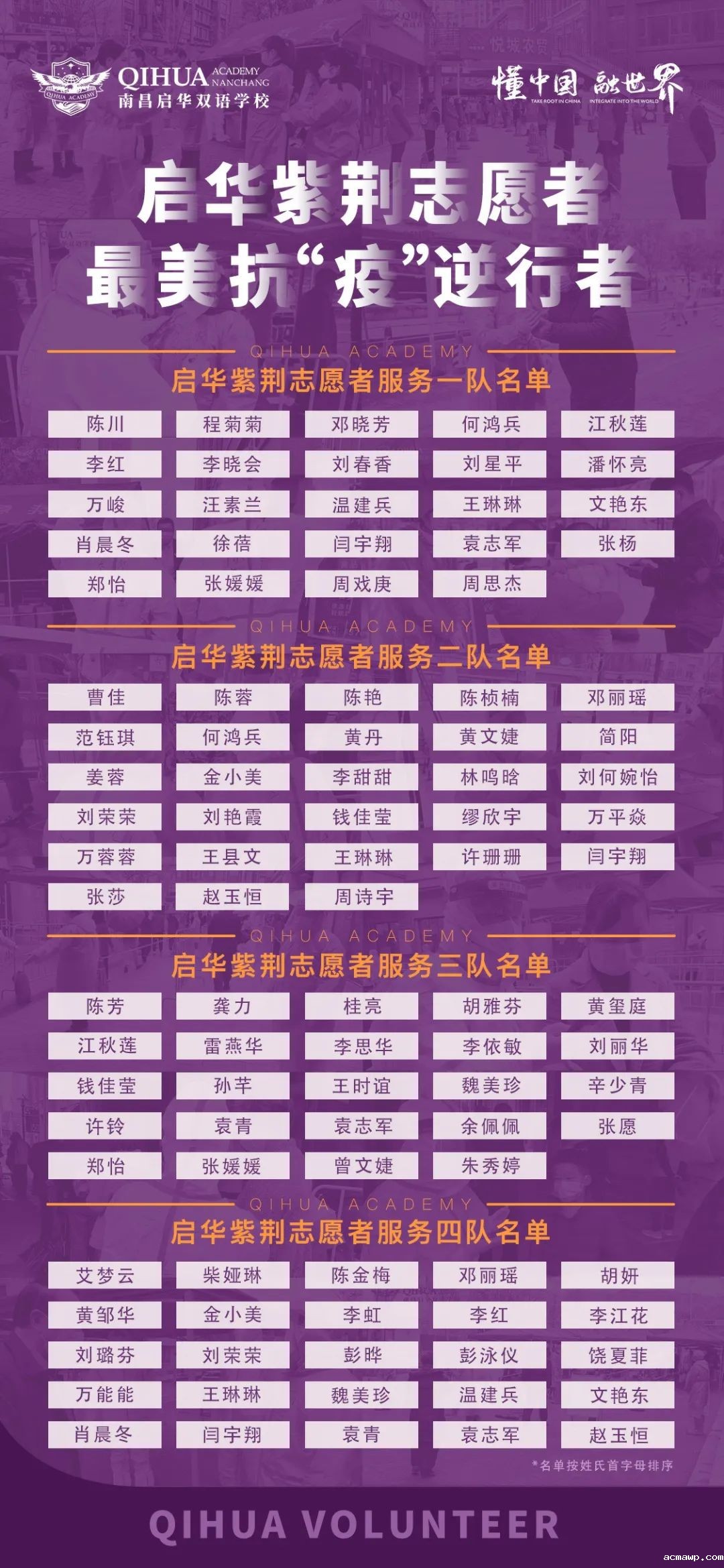 同心战“疫”丨acmawp紫荆志愿者，最美抗“疫”逆行者