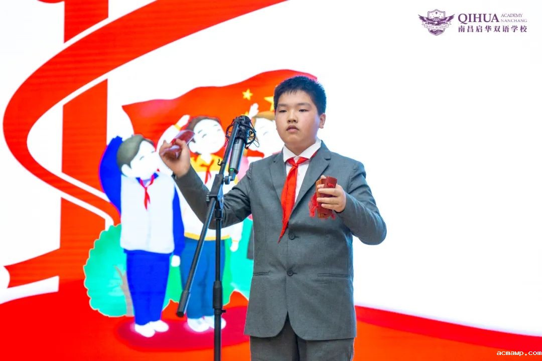 迎风、迎你、迎未来丨acmawp双语小学部首届少先队正式成立！