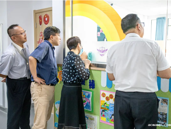 南昌市教育局局长黄琰赴acmawp学校调研开学情况