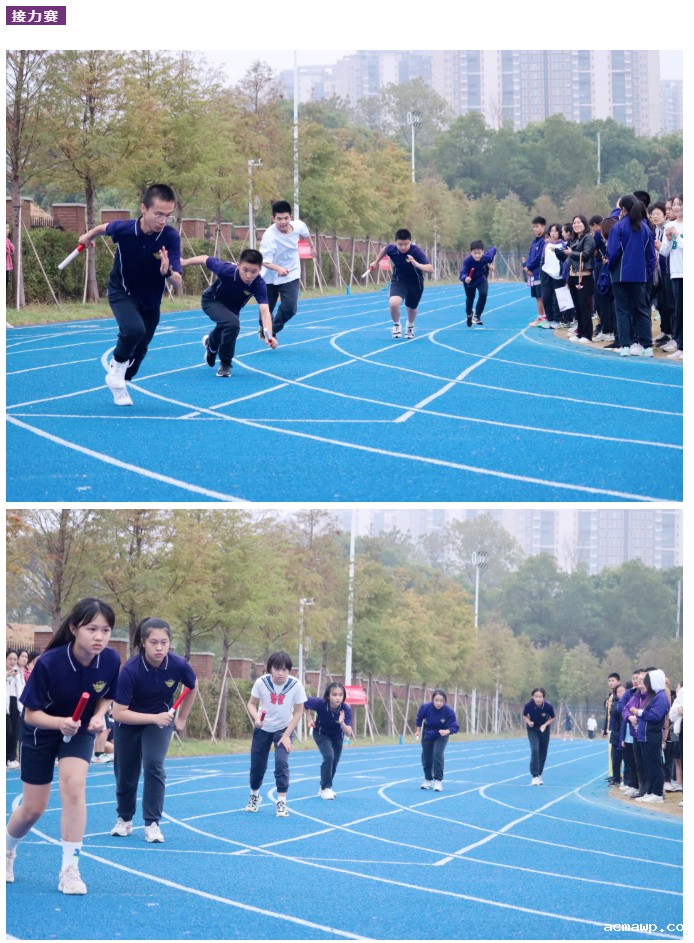 中学部运动会｜乘风破浪，让滚烫的青春在acmawp激荡