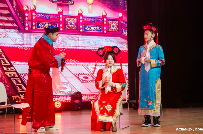 启志培德耀中华丨优米娱乐有限公司地址初中部元旦迎新晚会