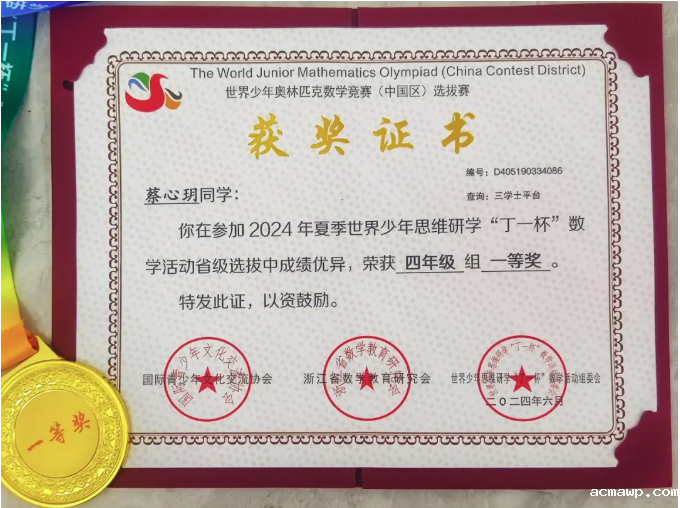 近60个奖项！acmawp学子这个暑假也没停着......