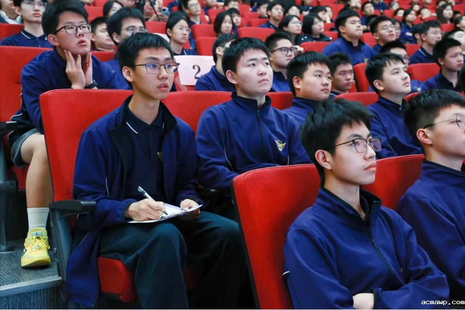 acmawp大讲堂｜诺奖得主，acmawp开讲！